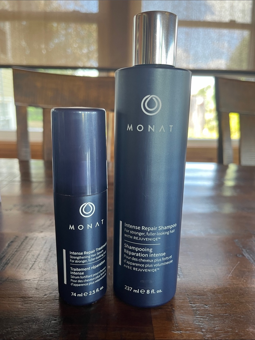 MONAT Intense Repair Shampoo & Treatment — Navy Blue